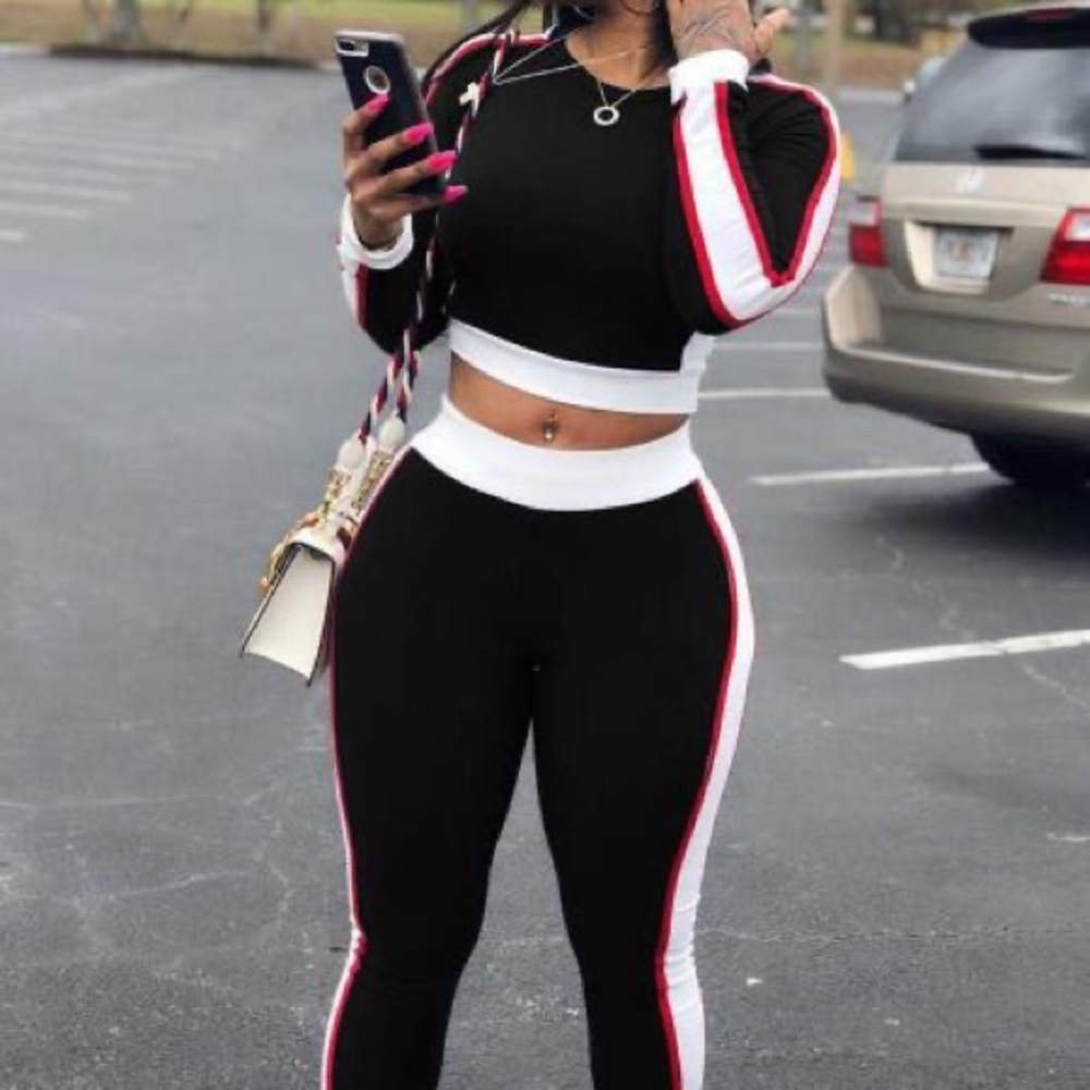 Spring crop top & Pant sets